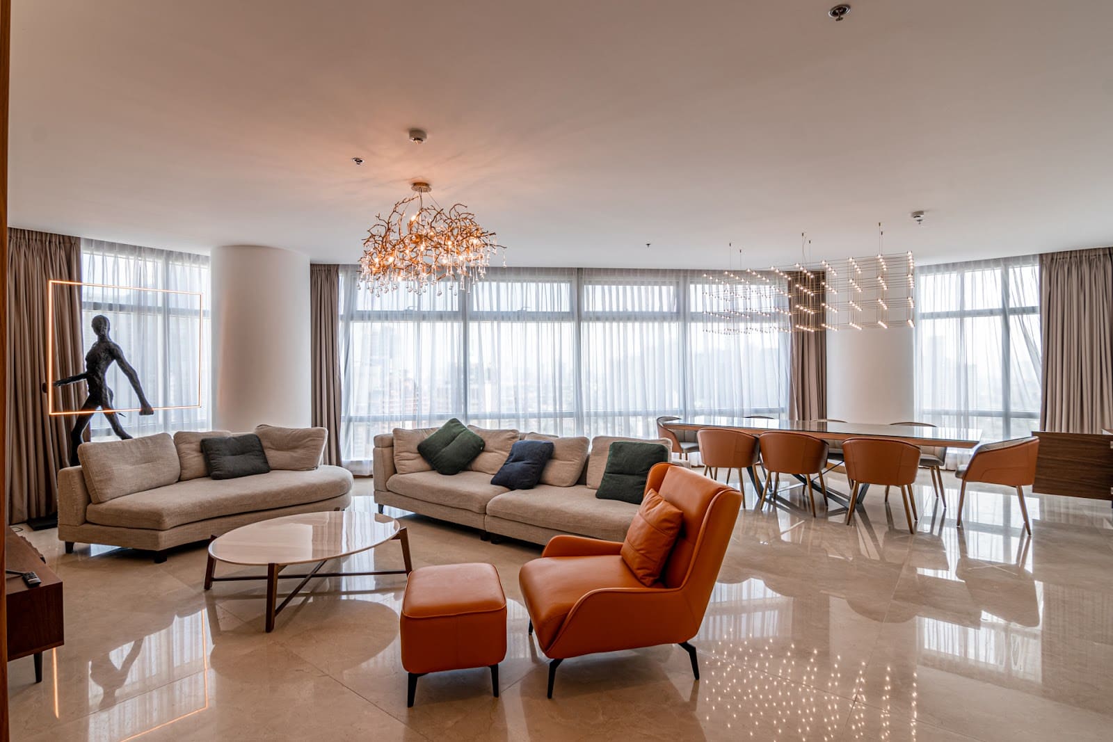 3 bedroom condo for rent in Two Roxas Triangle, Makati CBD